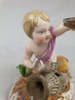 Meissen Boy Fishing Putti from Series Elements - Image 5