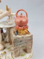 Meissen Figure of Hot Chocolate Maker Putti from Series Elements - Image 4