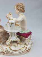 Meissen Figure of Hot Chocolate Maker Putti from Series Elements - Image 6