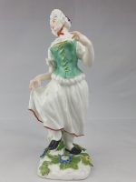 Meissen Dancing Peasant Woman