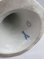 Meissen Parrot Green and Blue Plumage - Image 7