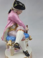 Meissen Pair Figures Boy and Girl with Gun Dog - Image 14