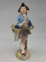 Street Trader Figure Selling Grapes Cris of Paris.