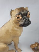 Pair of Large Pugs - Image 9