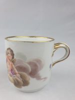 Teacup Cherubs Looking Over Cloud - Image 2