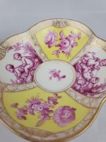 Quatrefoil Cup and Saucer Yellow and Pink - Image 6