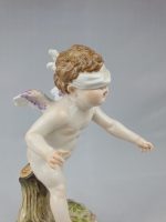Meissen Cupid Playing Blind Mans Buff - Image 5