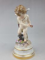 Meissen Cupid Caught in Trap