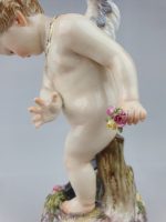 Meissen Cupid Caught in Trap - Image 5