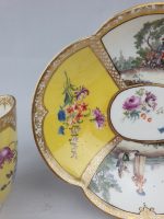 Meissen Quatrefoil Cup and Saucer - Image 4