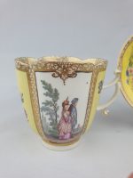 Meissen Quatrefoil Cup and Saucer - Image 8