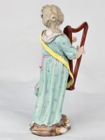 Meissen Girl Playing Harp (Girl Orchestra Series) - Image 2