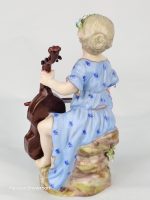 Meissen Girl Playing Chello (Girl Orchestra Series) - Image 3