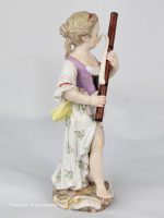 Meissen Girl Playing Bassoon (Girl Orchestra Series) - Image 3