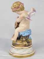 Meissen Cupid Fanning Hearts with Bellows - Image 3