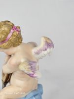 Meissen Cupid Fanning Hearts with Bellows - Image 10